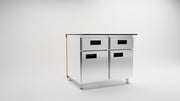 Module caisse professionnel – 100 cm – sans vitre