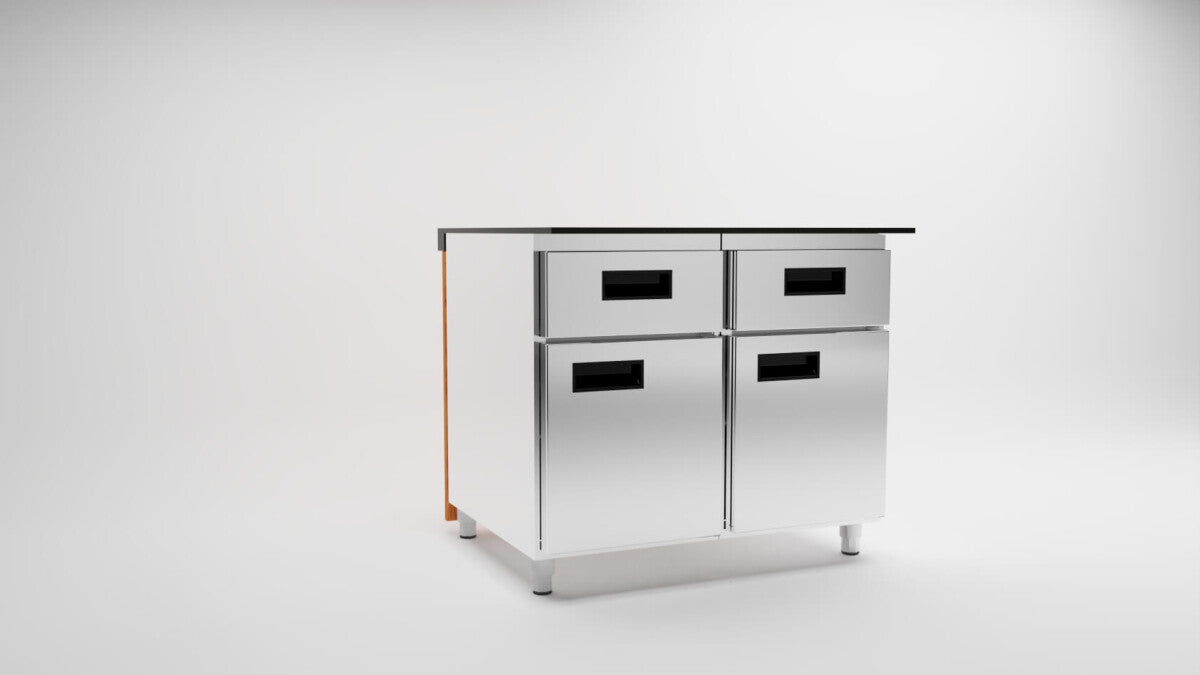 Module caisse professionnel – 100 cm – sans vitre