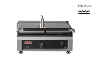 Grill panini professionnel rainuré/lisse – 2,75 kW - SGS-TG-2740-E/G - image 1