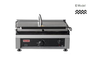 Grill panini professionnel rainuré/rainuré – 2,75 kW - SGS-TG-2740-E - image 1