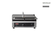 Grill de contact professionnel – plaques lisse – 2,1 kW
