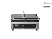 Grill de contact professionnel – plaques lisse – 2,75 kW