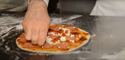 Four à pizza gaz rotatif à sole pierre – 6 x 30 cm – panneau tactile
