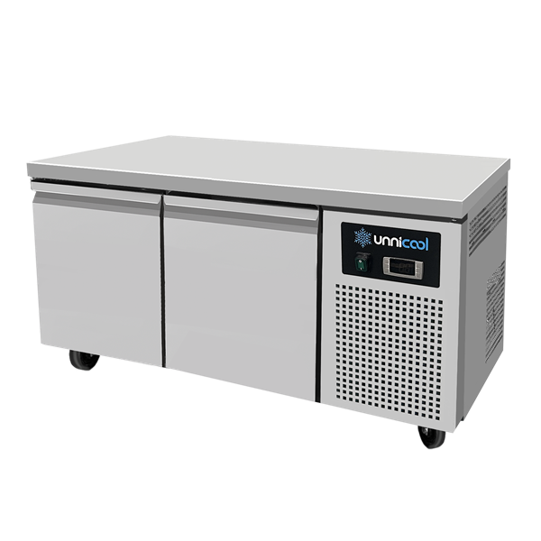 Refrigerated Comptoir | Low Modèle | 2 Drawers (1/1 GN) | 1210x700x600(h)mm - Unninox - image 2