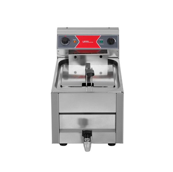 Fryer | électrique | 10L | 50°C/190°C | 9kW (400V) - Unninox - image 3