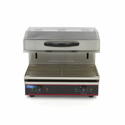 Grill salamandre Maxima de 59x32 cm avec élévateur et puissance de 3600W, idéal pour la cuisine professionnelle.