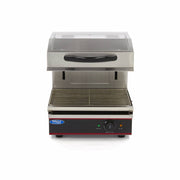 Grill salamandre Maxima de 44x32 cm, 2800W avec élévateur pour cuisson facile et précise.