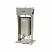 Pouissor à saucisses Maxima de 20 L, automatique, vertical avec 4 tubes de remplissage pour préparer des saucisses.