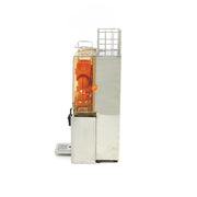 Presse-agrumes électrique Maxima, presse-orange, capacité de 8 kg, 25 fruits par min, avec robinet pour verser le jus.