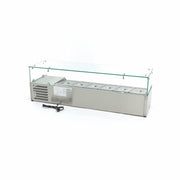 Réfrigérateur de préparation de comptoir - 140 cm - s'adapte à 6 x 1/3 GN