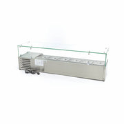 Réfrigérateur de préparation de comptoir - 150 cm - s'adapte à 6 x 1/3 GN