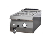 Heavy Duty bain marie - single unit - 70 cm deep - gas