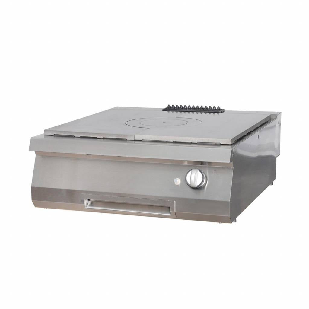 Heavy Duty Boiling Top - 1 burner - double unit - 70 cm deep - gas