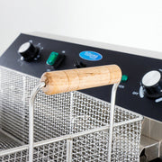 Friteuse - 45 L - 1 panier - avec robinet de vidange - 400V