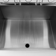 Friteuse - 45 L - 1 panier - avec robinet de vidange - 400V