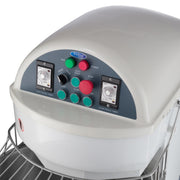 Pétrin à spirale Maxima 75 L pour pâte, capacité de 48 kg, machine à pâte à 2 vitesses, en acier inoxydable.