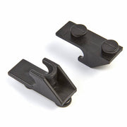 Présentoir réfrigéré Maxima Showcase 235L avec étagère et 2 clips noirs, visible en image avec supports longs.