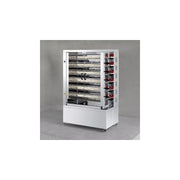 Rôtissoire professionnelle électrique 11 DOBLE EKO-E - 11 broches / 55 à 66 poulets - FECA