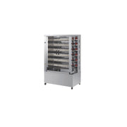 Rôtissoire professionnelle vitrocéramique 11 DOBLE EKO-V - 11 broches / 55 à 66 poulets - FECA - vue 2