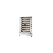 Rôtissoire professionnelle à gaz DESIN 8 - 8 broches / 48 poulets - FECA