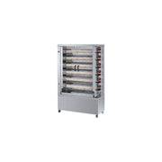 Rôtissoire professionnelle à gaz 6-30 EKO - 6 broches / 30 à 36 poulets - FECA