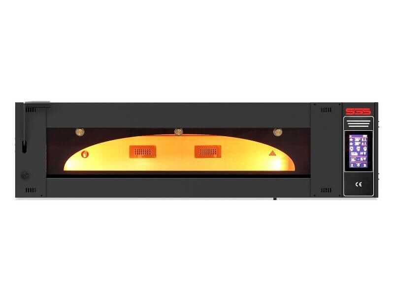 Four de boulangerie et pâtisserie SGS Gastro avec chambre de cuisson, système de vapeur, 12,2 kW, 400V, équipement professionnel.