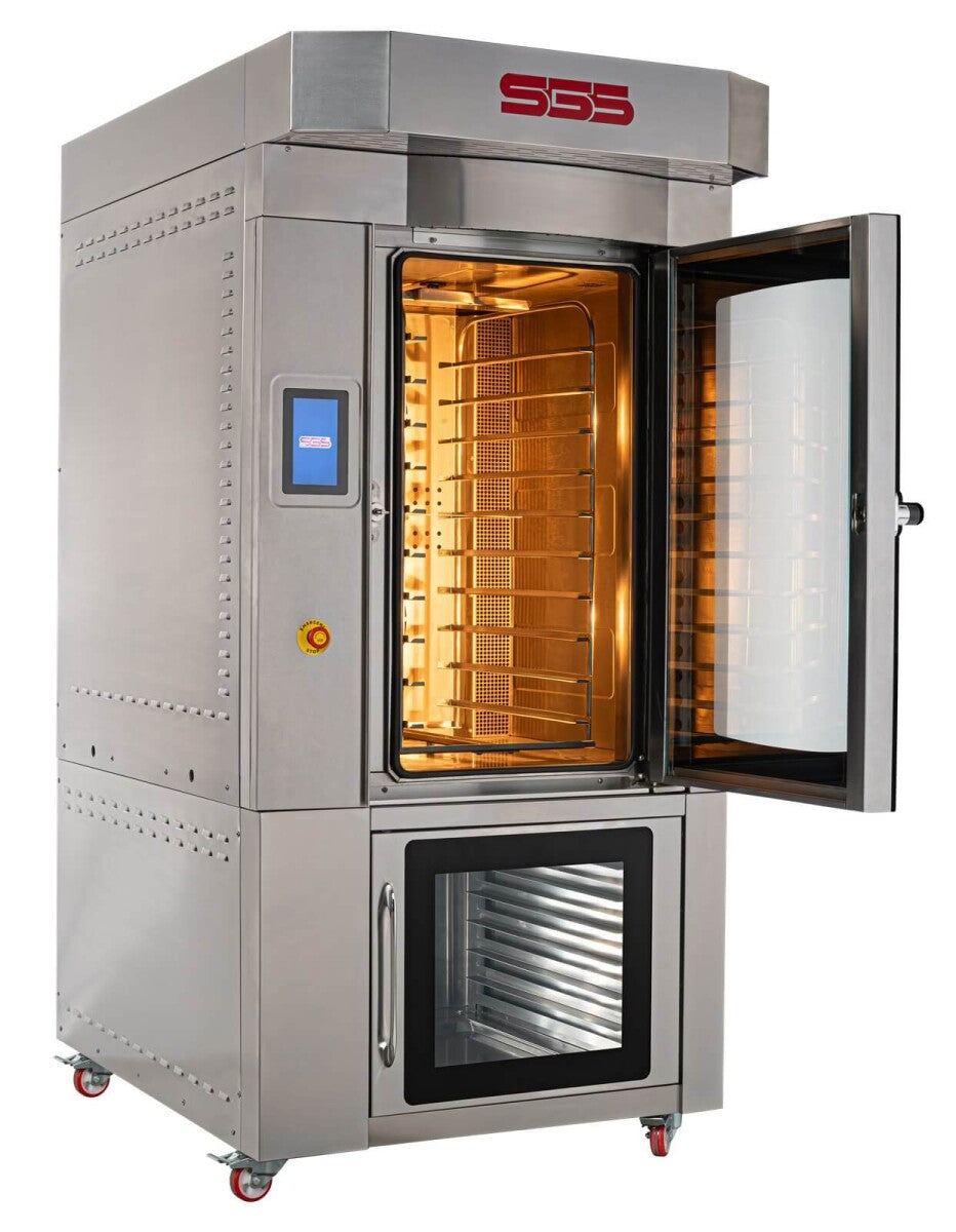 Four ventilé rotatif de boulangerie – 10xEN40x60 – écran tactile – 25,5 kW - SGS-PMD-10 - image 2