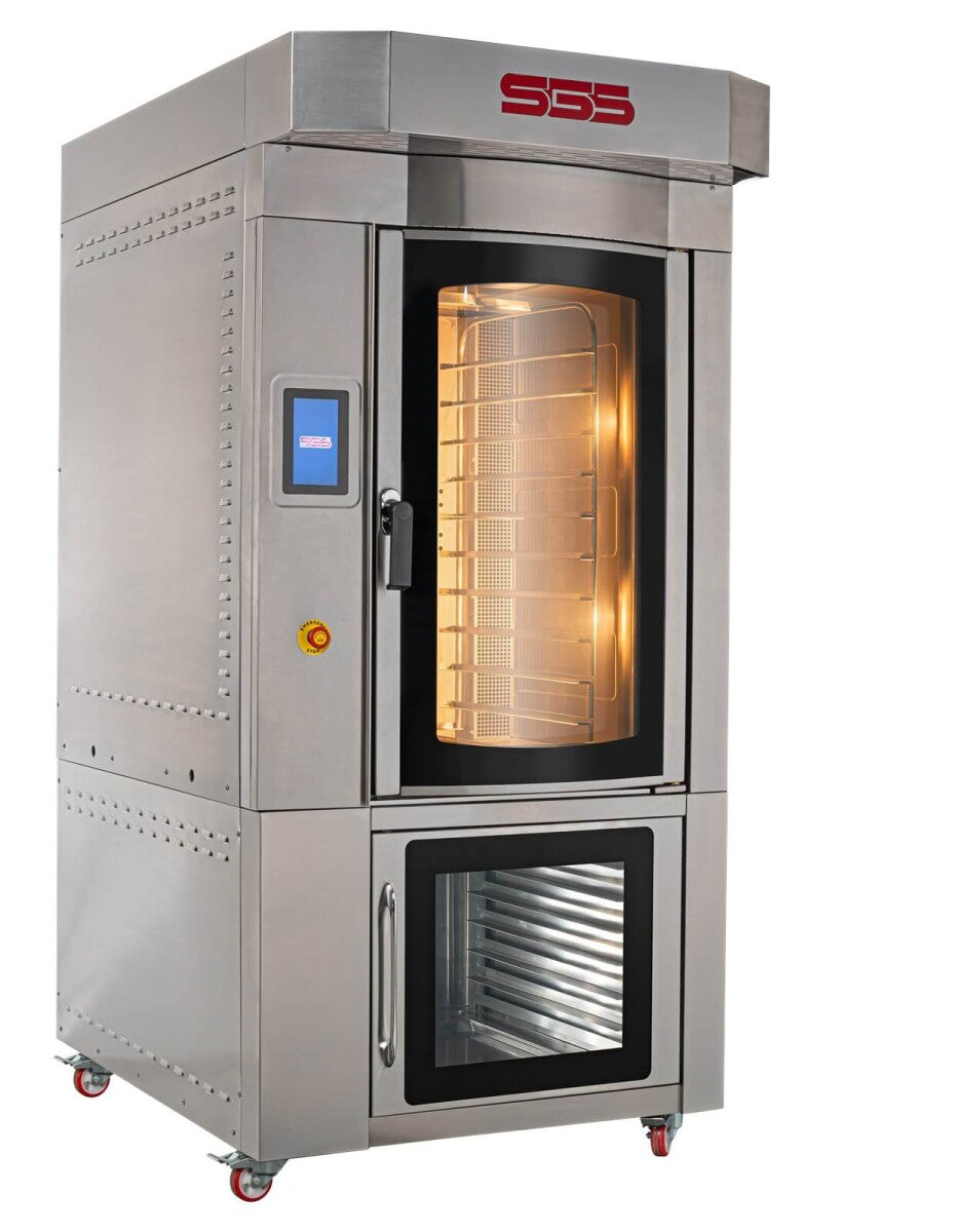 Four ventilé rotatif de boulangerie – 10xEN40x60 – écran tactile – 25,5 kW - SGS-PMD-10 - image 3