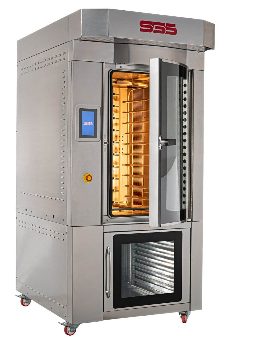 Four ventilé rotatif de boulangerie – 10xEN40x60 – écran tactile – 25,5 kW - SGS-PMD-10 - image 4