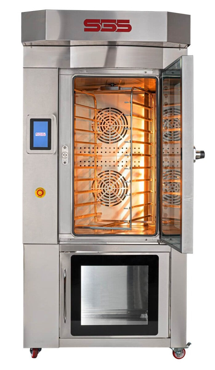 Four ventilé rotatif de boulangerie – 10xEN40x60 – écran tactile – 25,5 kW - SGS-PMD-10 - image 5