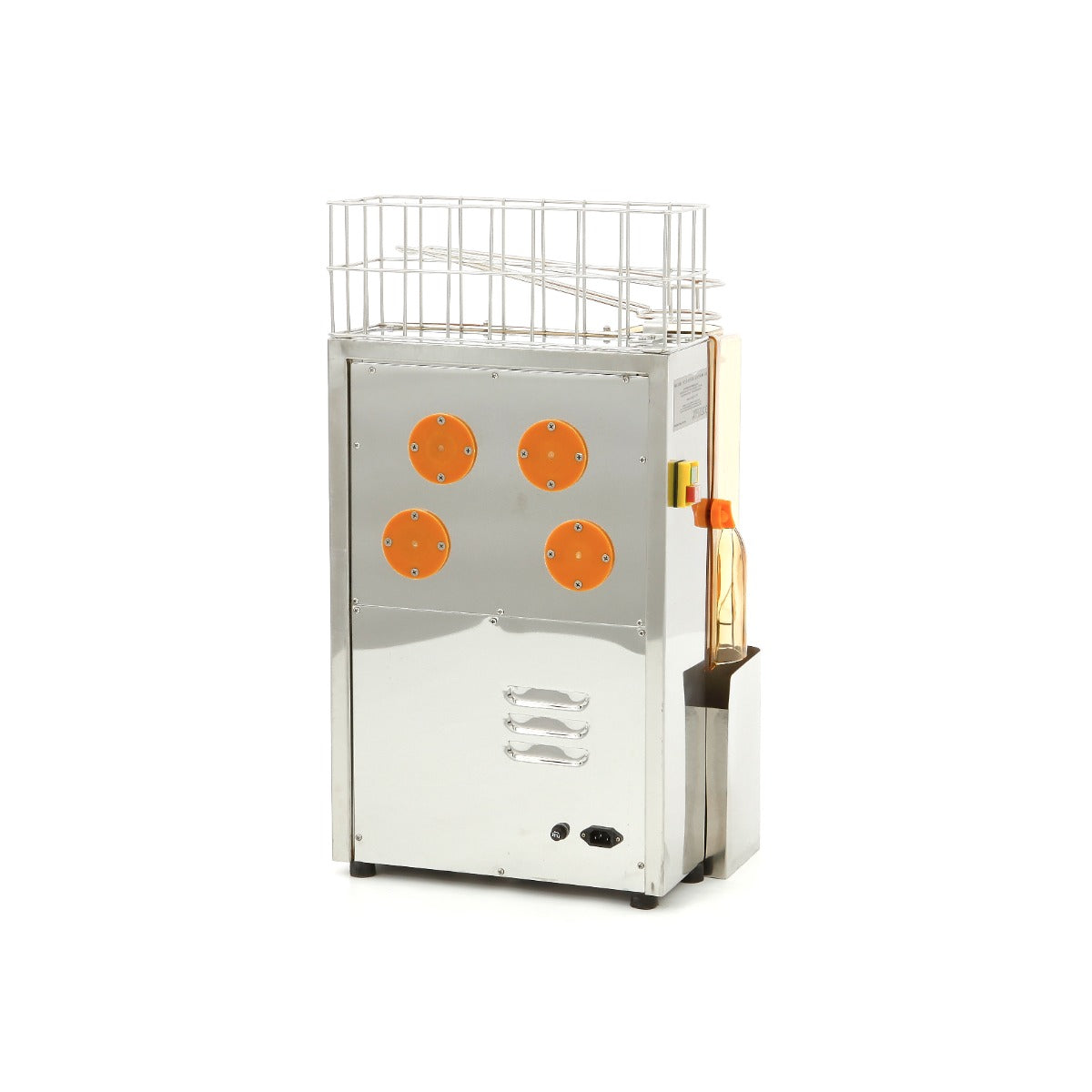 Presse-agrumes électrique Maxima, presse-orange électrique de 8 kg, capacité de 25 fruits par minute, en acier inoxydable.