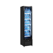 Single porte Display Fridge – Slim Modèle 164L - UNS220M - Unninox - image 3
