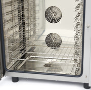 Four combiné - s'adapte à 10 plateaux (1/1 GN / 60 x 40 cm) - analogique - 400V