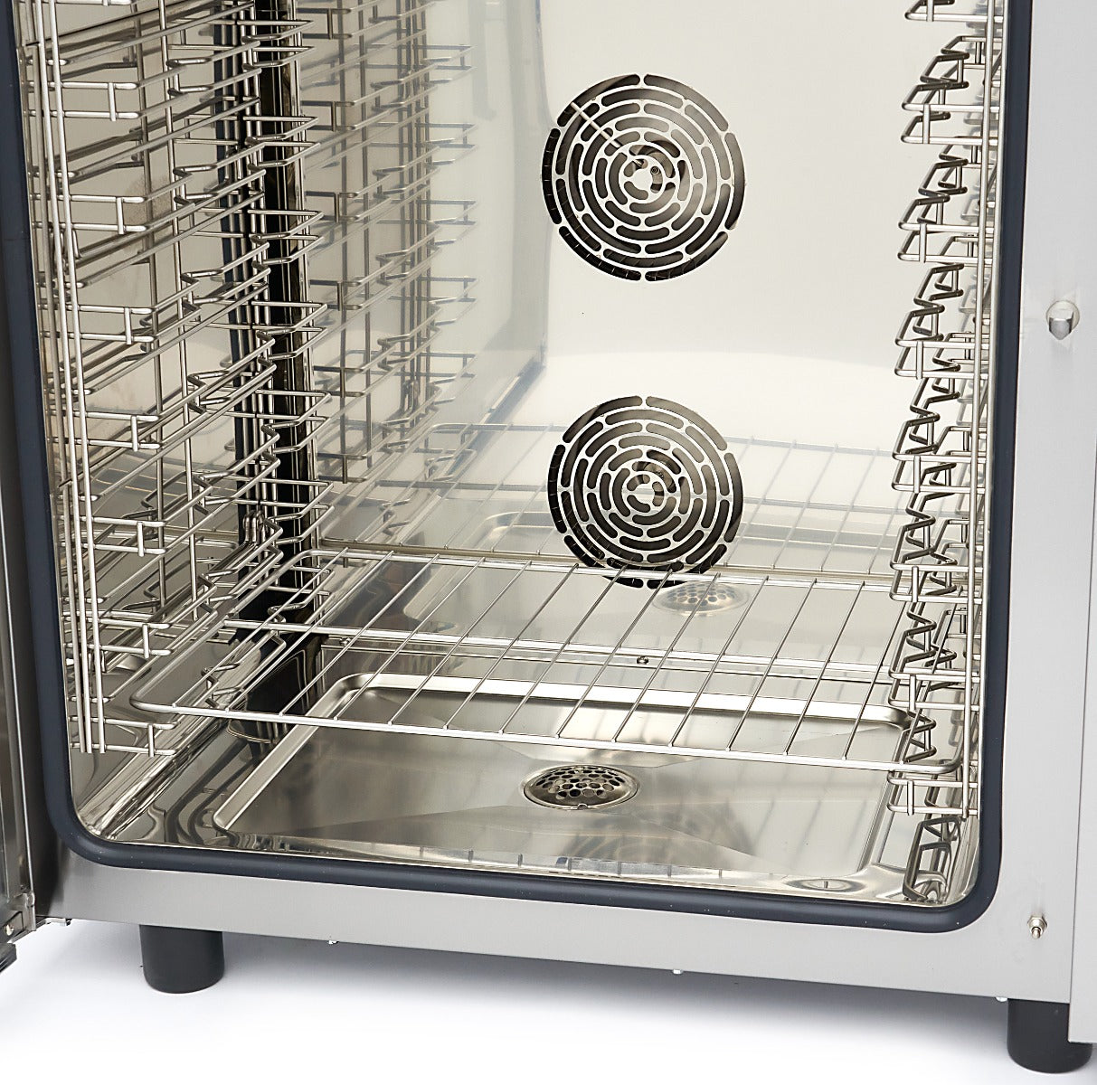 Four combiné - s'adapte à 10 plateaux (1/1 GN / 60 x 40 cm) - analogique - 400V