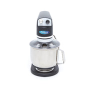 Mixer planétaire - 7 L - jusqu'à 2 kg de pâte - noir mat