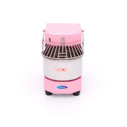 Pétrin à spirale Maxima rose, machine à pâte de 8 L, capable de mélanger 4,5 kg de pâte, pour la cuisine professionnelle.