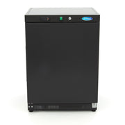 Congélateur - 200 L - 2 étagères fixes - noir