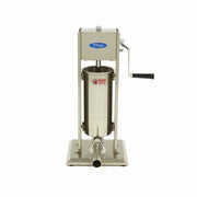 Machine à churros Maxima de 5 L avec 4 formes et 2 vitesses, visible en fonctionnement sur l'image.