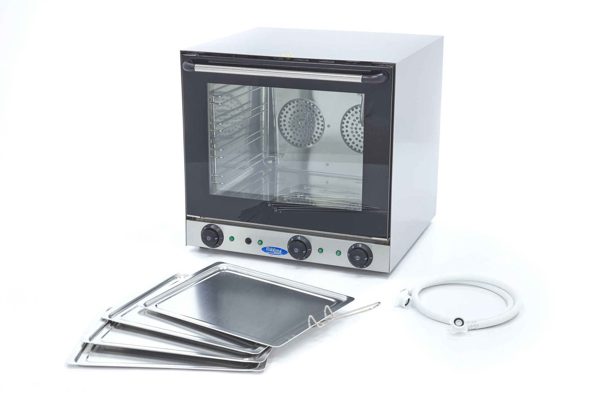 Four à convection - gril et vapeur - 4 plateaux - minuterie intégrée