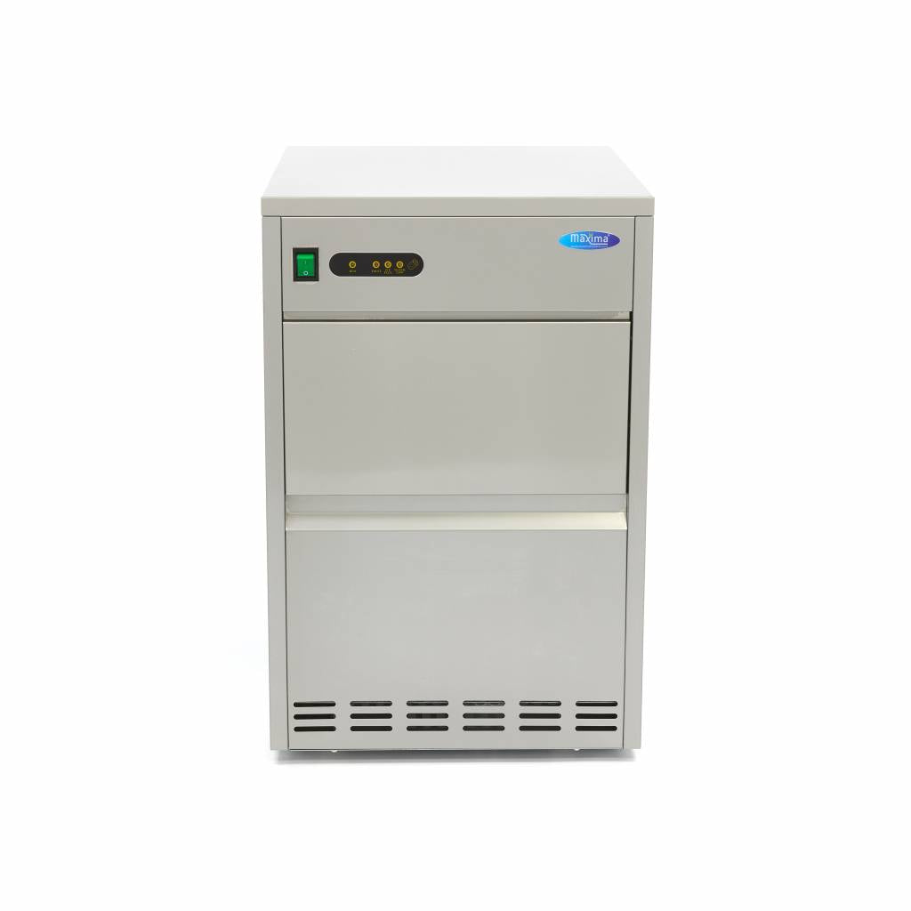 Machine à glaçons - 45 kg/jour - glaçons creux - refroidissement par air