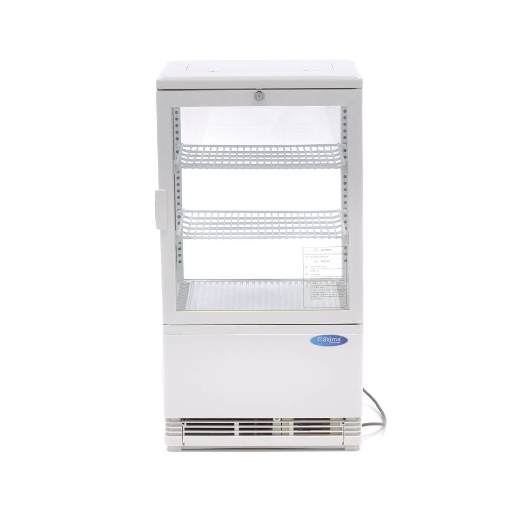 Vitrine réfrigérée - 58 L - 43 cm - blanc