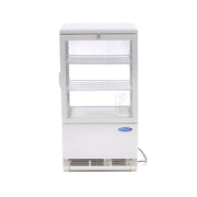 Vitrine réfrigérée - 58 L - 43 cm - blanc