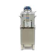 Éplucheuse de pommes de terre Maxima, machine à éplucher 20 kg, capacité 400 kg/h, avec minuteur intégré, pour cuisine professionnelle.