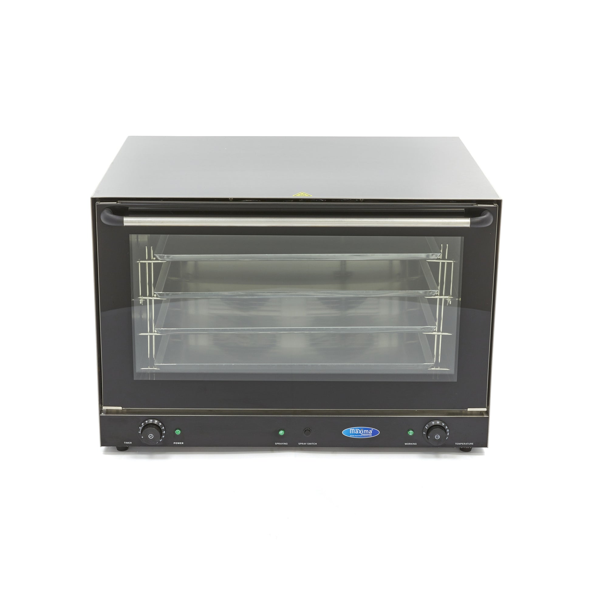 Four à convection - vapeur - 4 plateaux (60 x 40 cm) - 400V