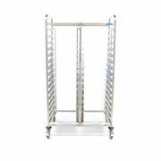 Chariot à plateaux - boulangerie - s'adapte à 32 plateaux (60 x 40c m) - excl plateaux