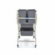 Chariot de nettoyage - 5 bacs inclus