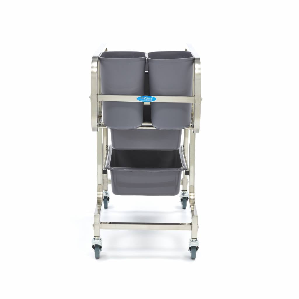 Chariot de nettoyage - 5 bacs inclus