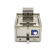 Friteuse - 10 L - 1 panier - avec robinet de vidange - 400V