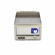 Gril de qualité commerciale - rainuré - unité simple - profondeur 60 cm - électrique