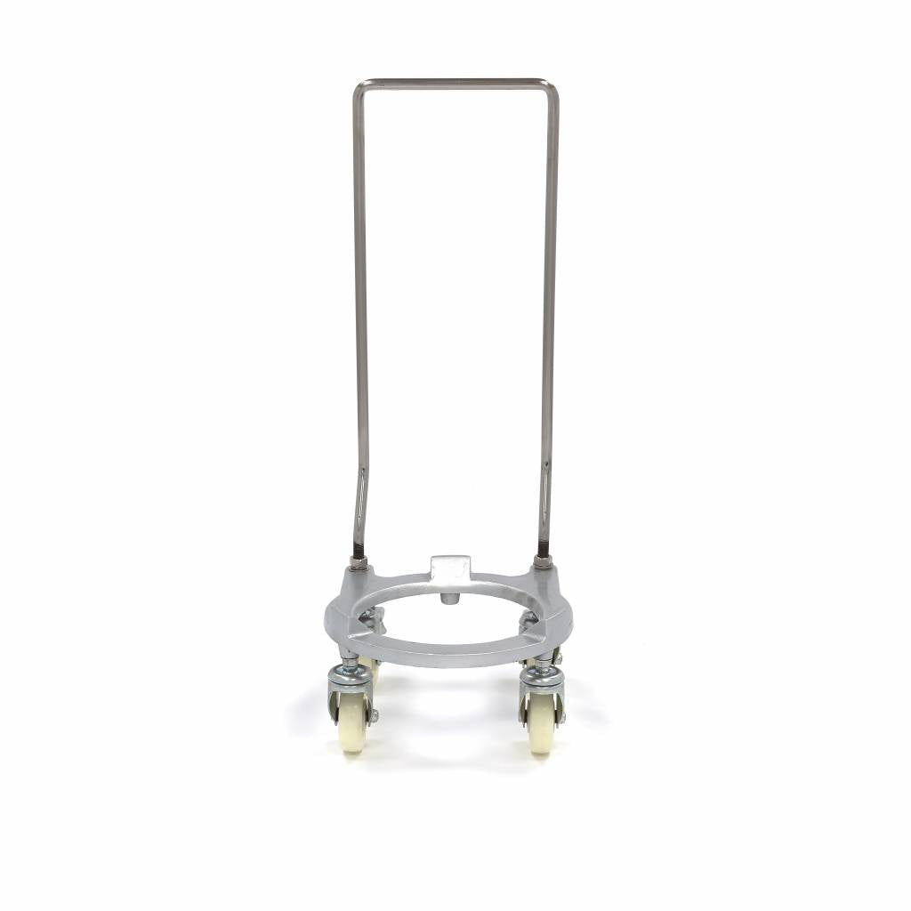 Mélangeur planétaire MPM 40/60 Trolley Maxima avec bol en acier inoxydable et commande intuitive, utilisé pour la pâtisserie.